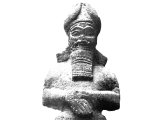 Statue of Nebo, the Assyrio-Babylonian god of letters. (From Nimrud).